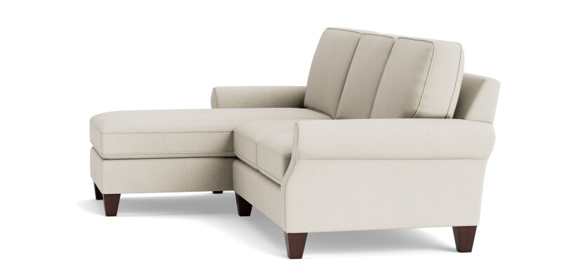 Davenport Roll Arm Chaise Sectional 2716LCSECTSFC