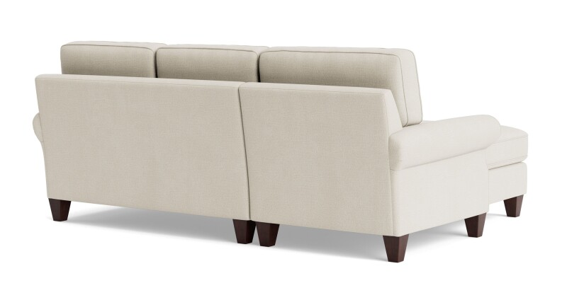 Davenport Roll Arm Chaise Sectional 2716LCSECTSFC