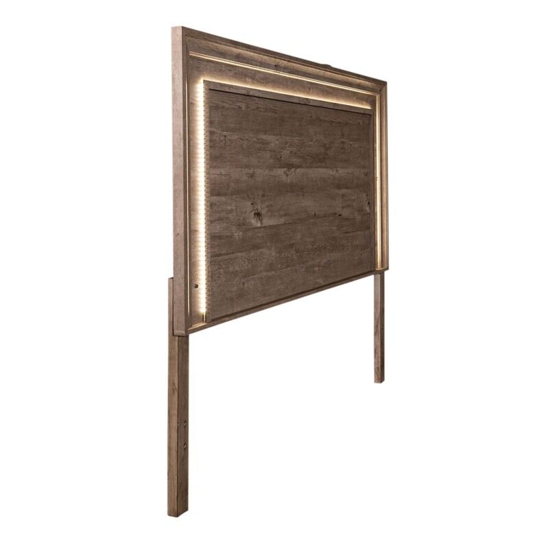 Horizons King Panel Headboard w/ Lights 272BR15