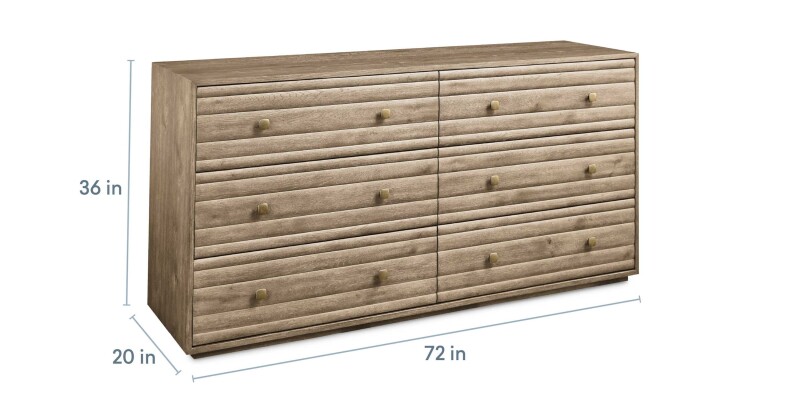 Andora 6 Drawer Dresser 27300237