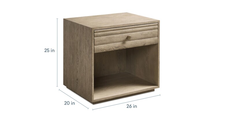 Andora Open Nightstand 27300271
