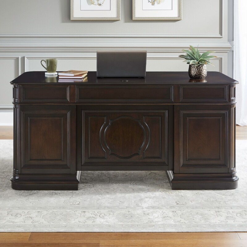 Brayton Manor Jr Executive Desk Top 273HO105T