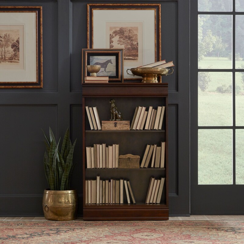 Brayton Manor Jr Executive 48 Inch Bookcase (RTA) 273HO3048RTA