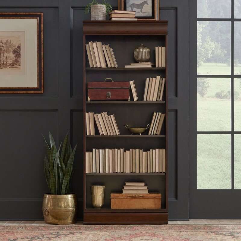 Brayton Manor Jr Executive 72 Inch Bookcase (RTA) 273HO3072RTA