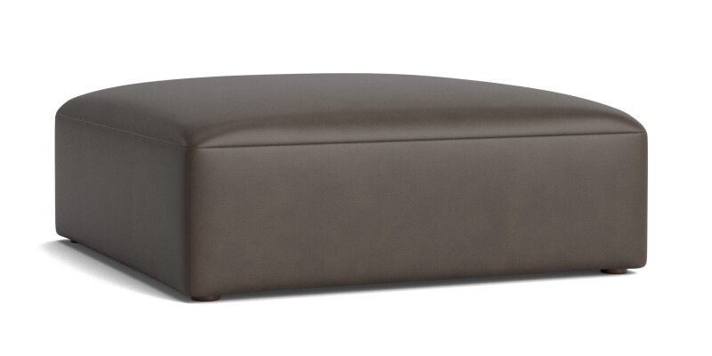 Clyde Leather Ottoman 275600L52
