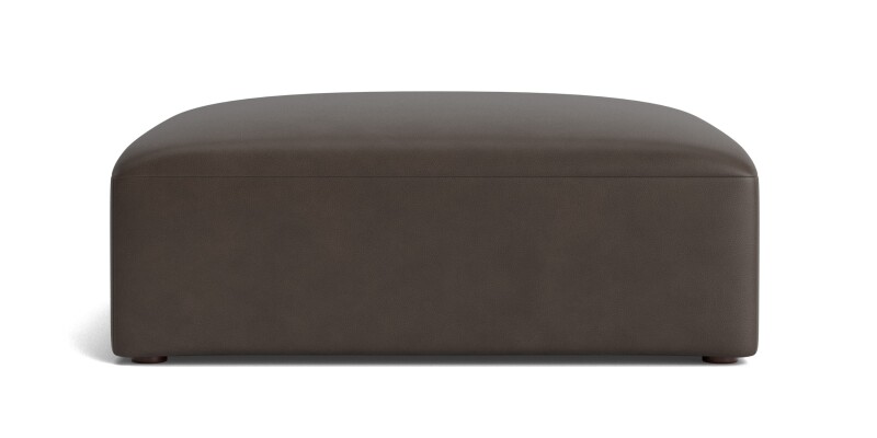 Clyde Leather Ottoman 275600L61