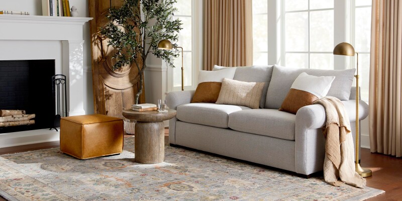 Hanover Roll Arm Sofa 276262FC