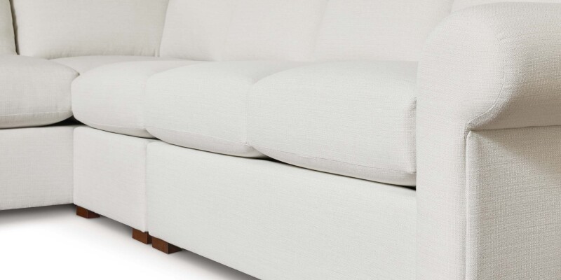 Hanover Roll Arm L-Shaped Sectional 2762LSECTLFCFC22319PREMIER