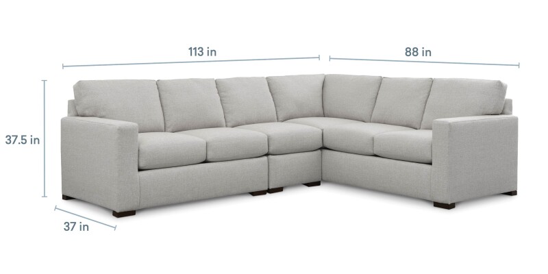 Anson Track Arm L-Shaped Sectional 2768LSECTLFCRFC22419PREMIER