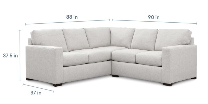 Anson Track Arm L-Shaped Sectional 2768LSECTSFCFC2241PREMIER