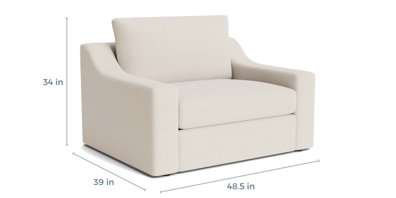 Blake Slope Arm Chair and a Half 277618FC11