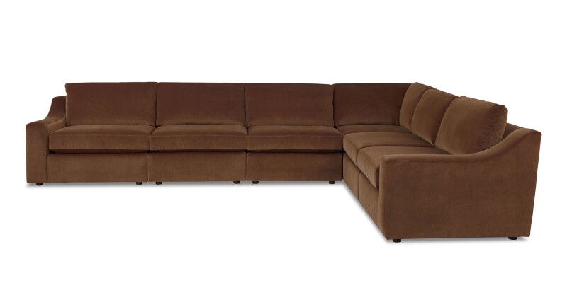 Blake Slope Arm Modular L-Shaped Sectional 2776LLSECT637358LOUNGE