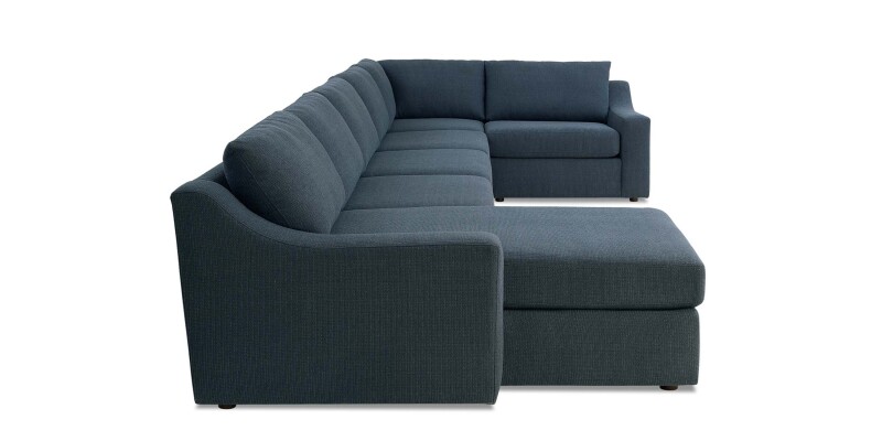 Blake Slope Arm U-Shaped Sectional 2776LUSECTFCFC2360LOUNGE