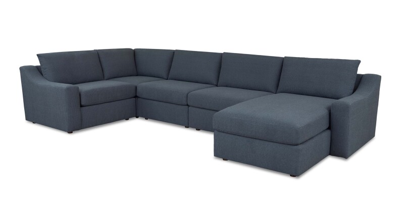 Blake Slope Arm U-Shaped Sectional 2776RUSECT5FCFC2365LOUNGE