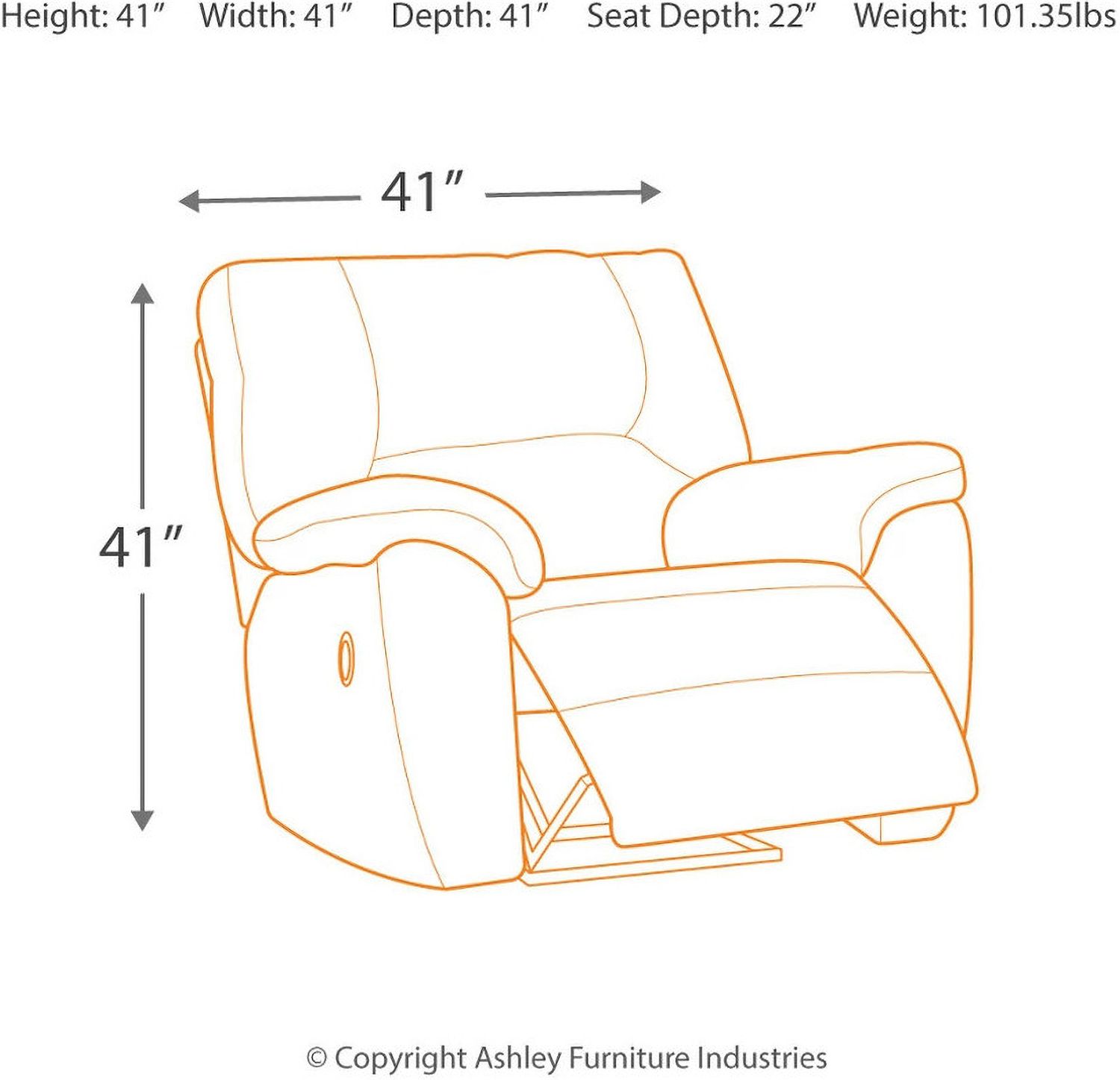 Tambo 2-Piece Reclining Sectional In Pewter 27801S1