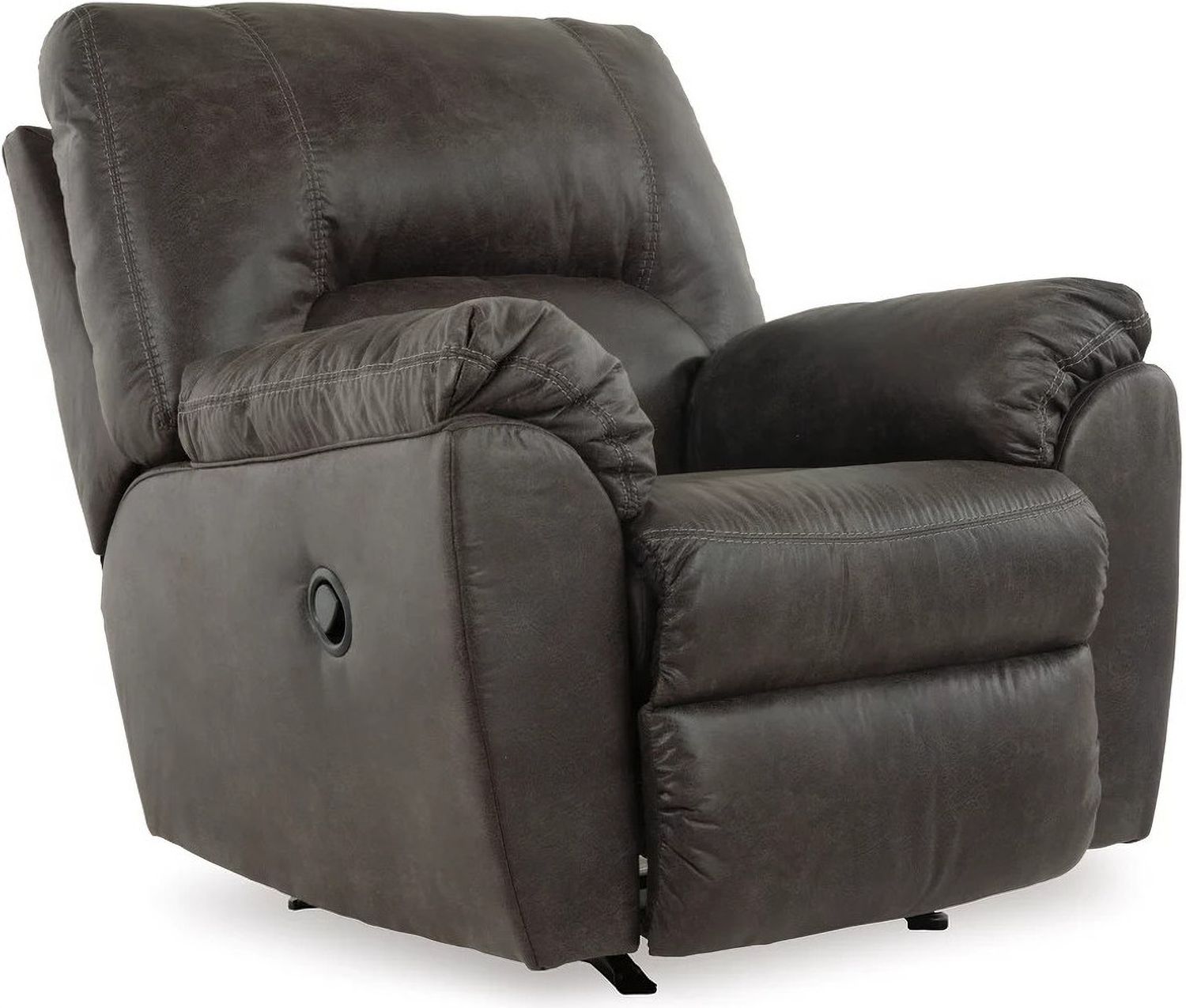 Tambo 2-Piece Sectional with Recliner In Pewter 27801U1