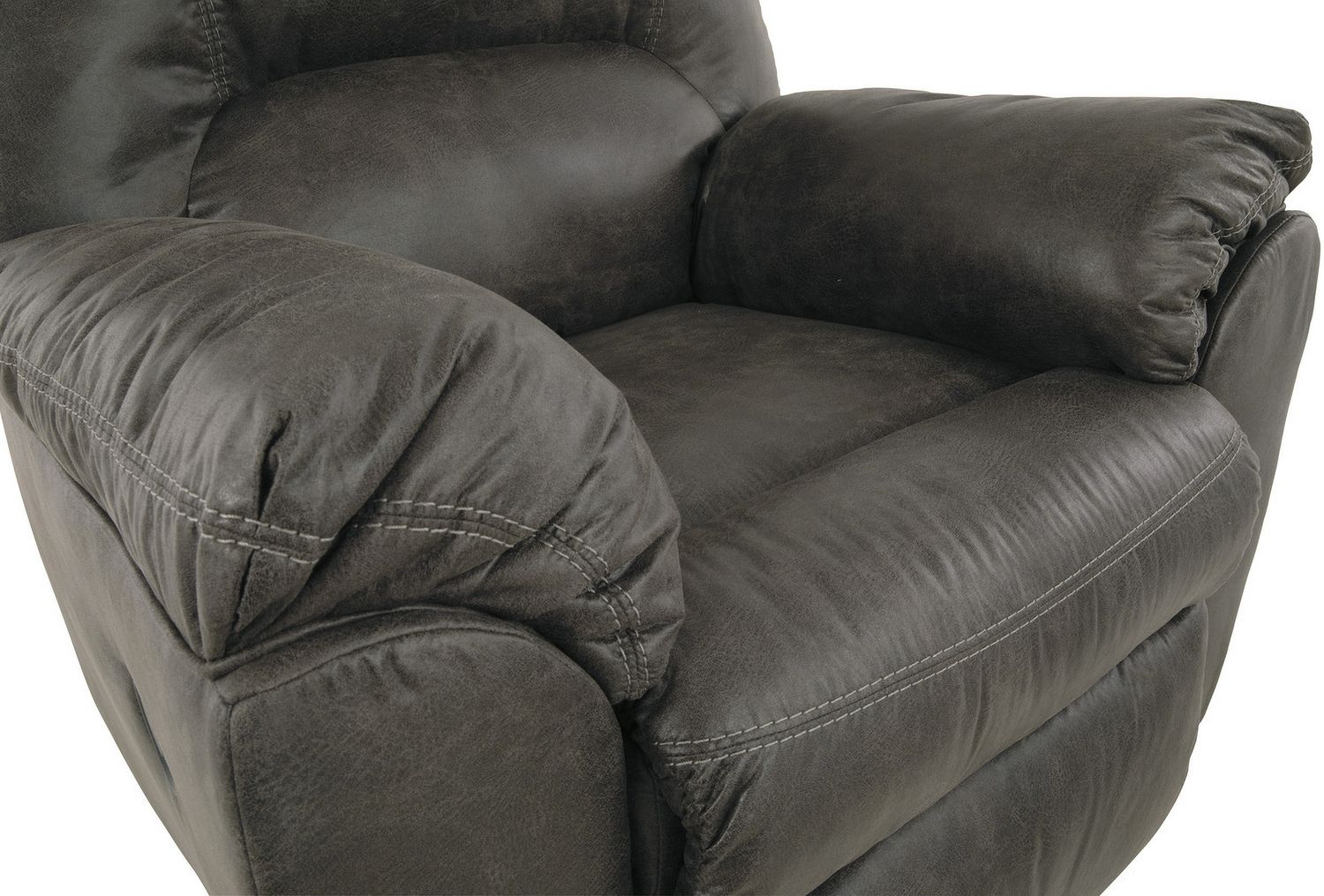 Tambo 2-Piece Sectional with Recliner In Pewter 27801U1