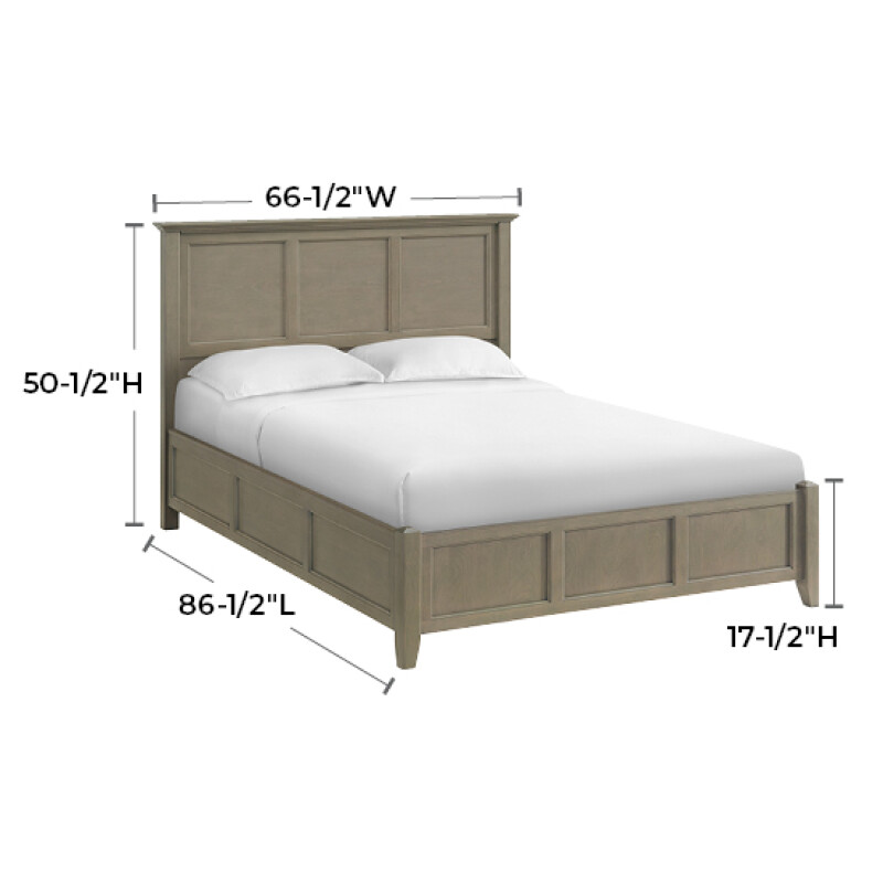 2805 Mckenzie Queen Classic Bed 2805PEC