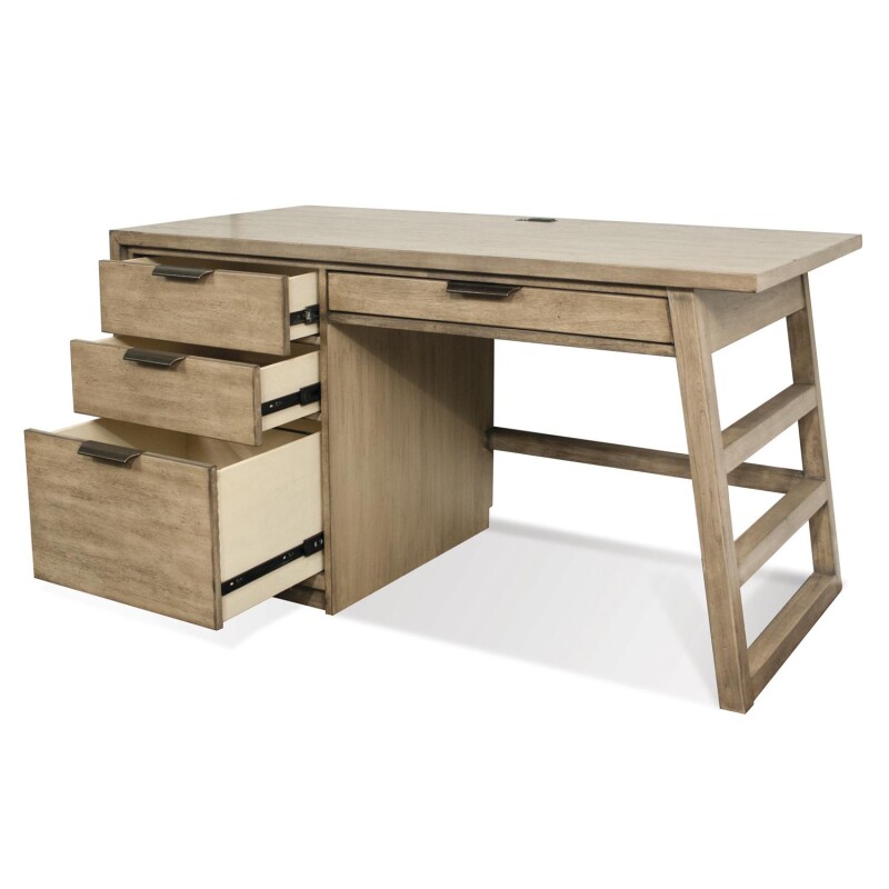 Perspectives Single Pedestal Desk 28130
