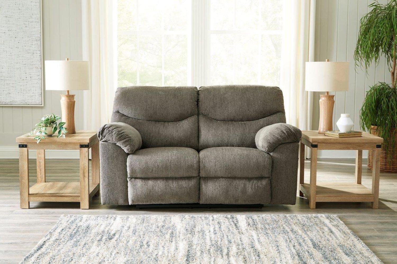 Alphons Reclining Loveseat In Putty 2820186