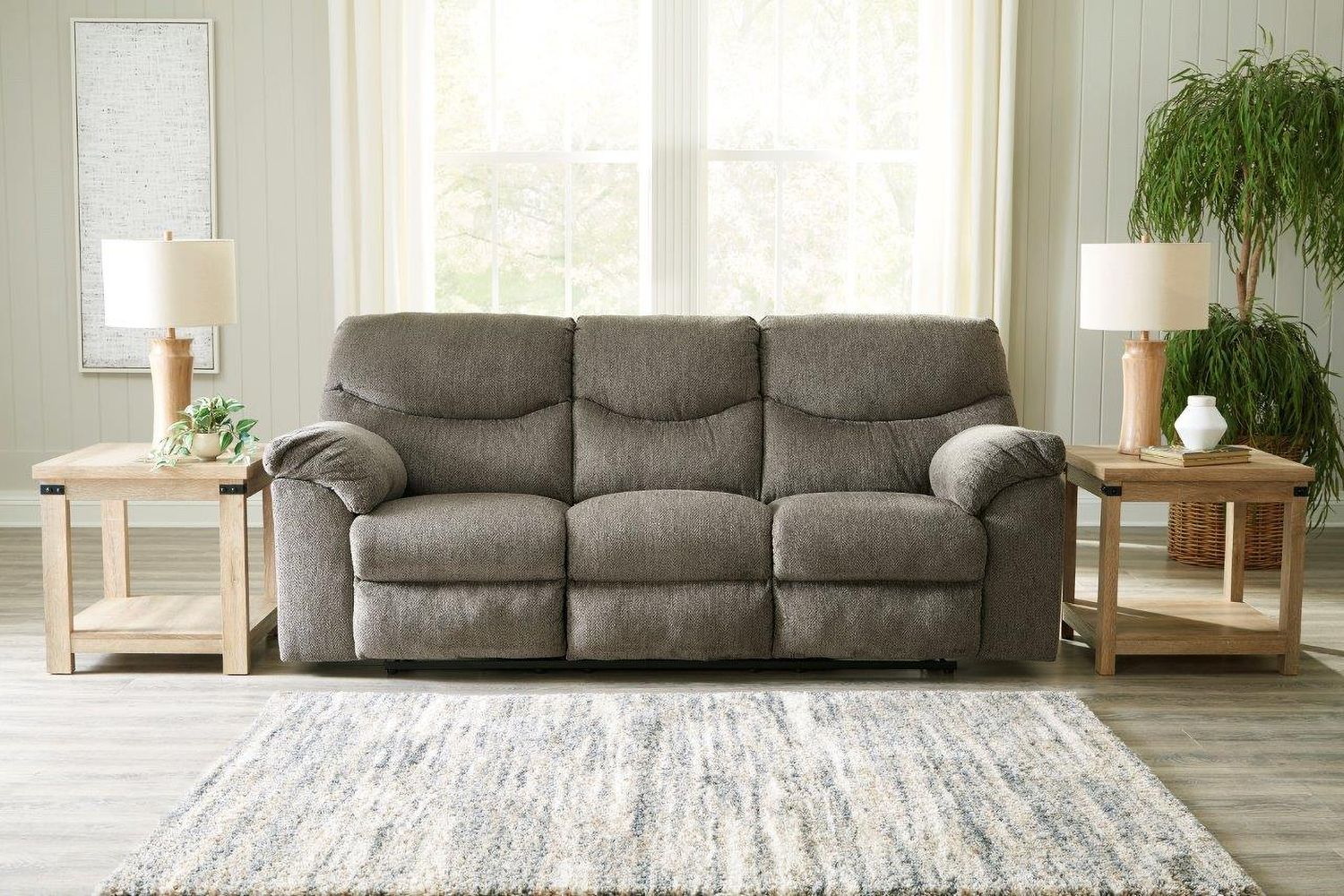 Alphons Reclining Sofa In Putty 2820188