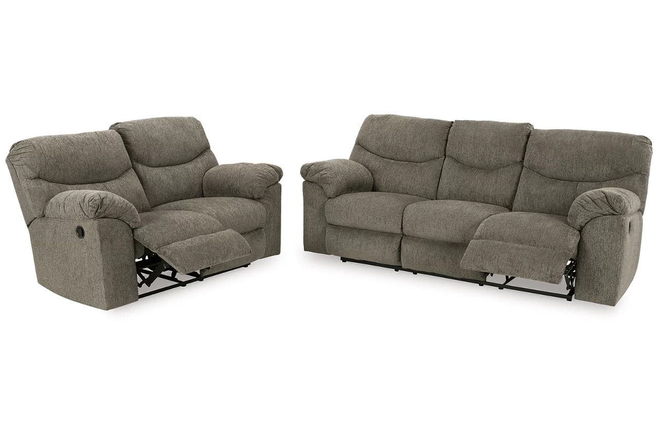 Alphons Reclining Living Room Set In Putty 28201U1