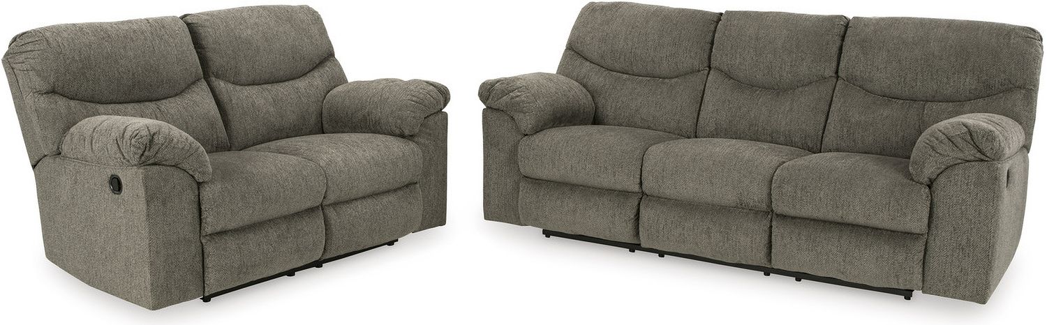 Alphons Reclining Living Room Set In Putty 28201U1