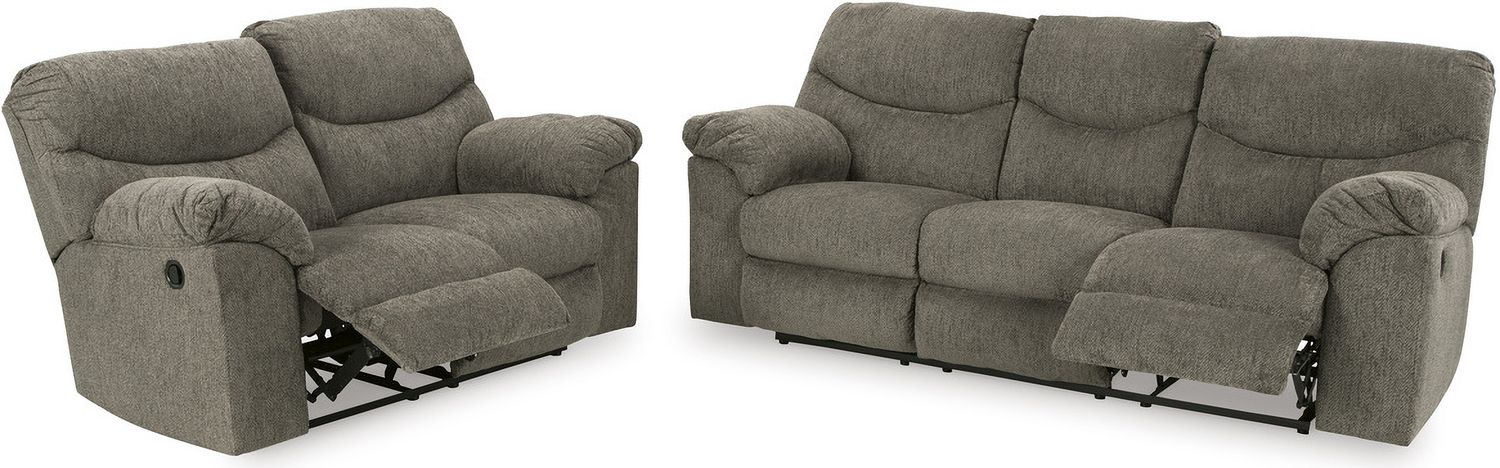 Alphons Reclining Living Room Set In Putty 28201U1