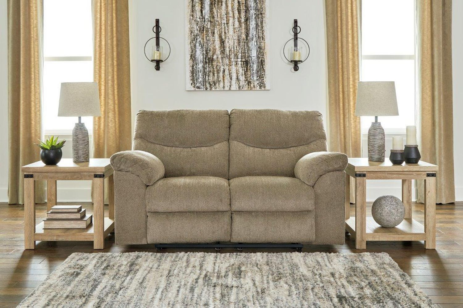 Alphons Reclining Loveseat In Briar 2820286