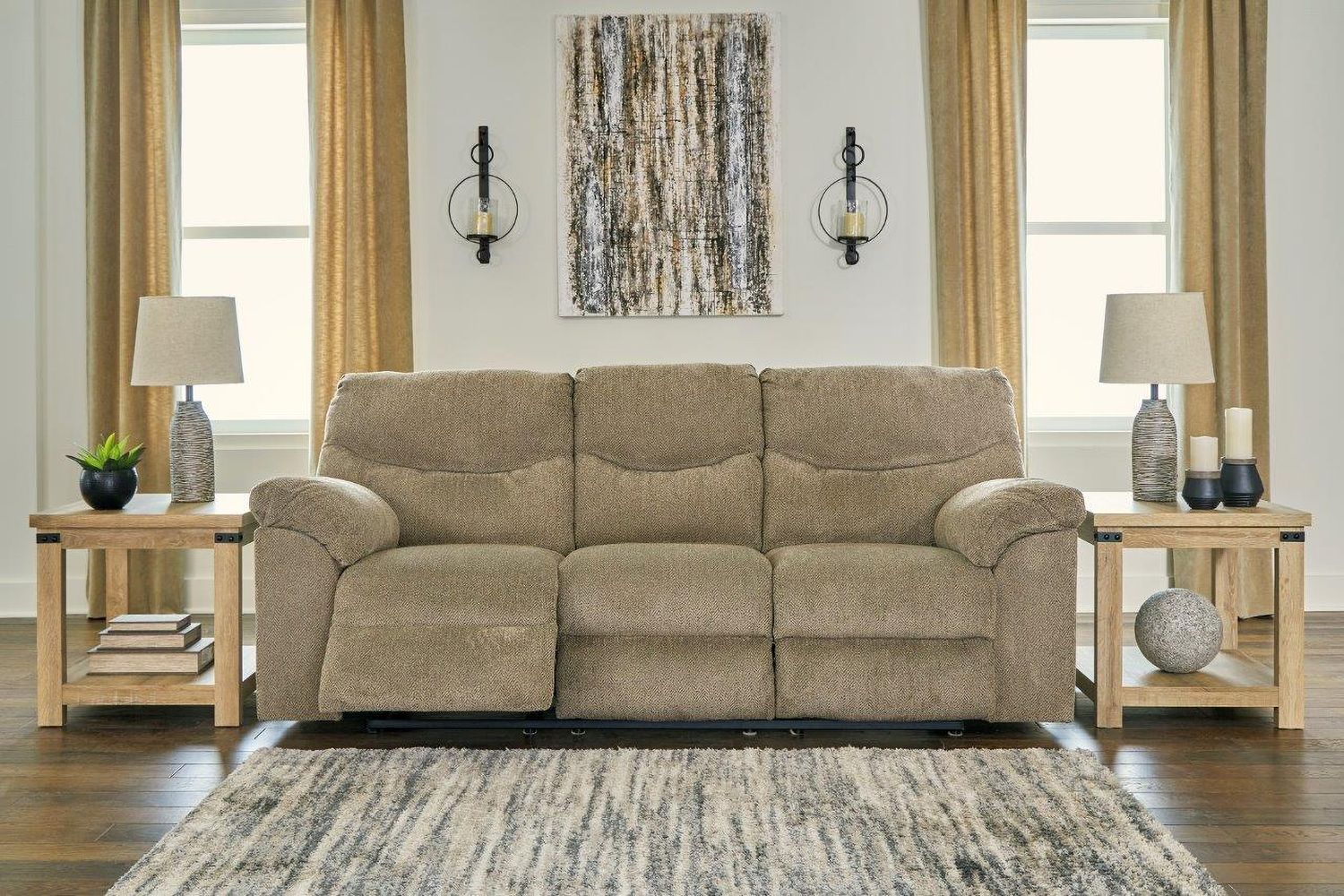 Alphons Reclining Sofa In Briar 2820288