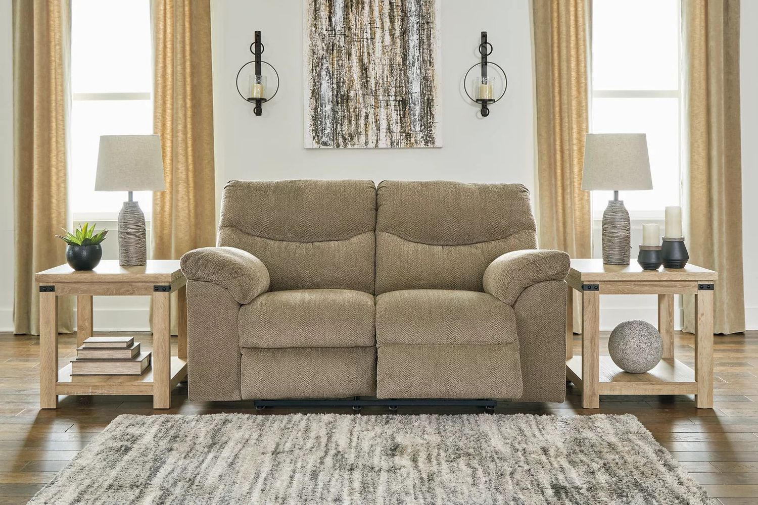 Alphons Reclining Living Room Set In Briar 28202U1