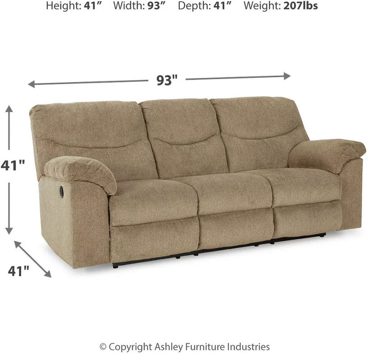 Alphons Reclining Living Room Set In Briar 28202U1