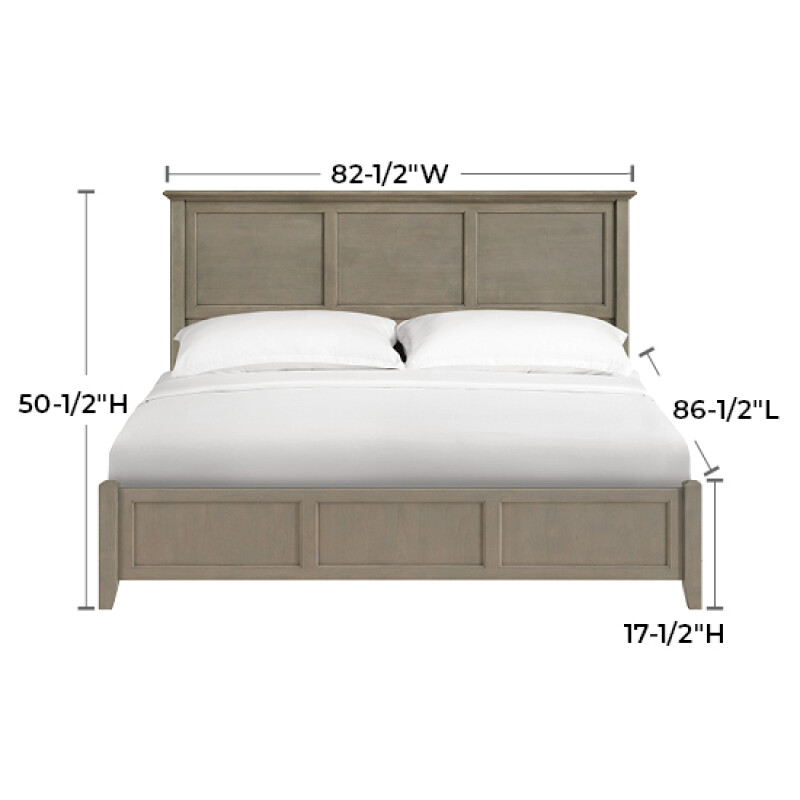 2821 Mckenzie King Classic Storage Bed 2821GAC