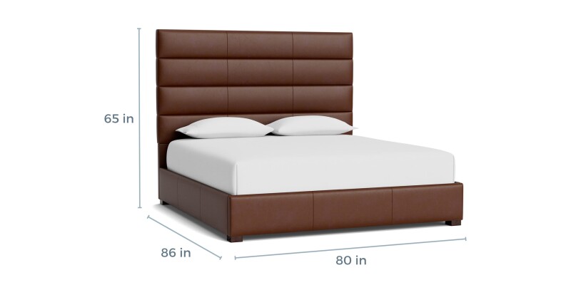 Parkton Leather Upholstered Bed 2826K169LKIT59