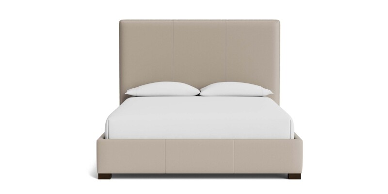 Madison Leather Upholstered Platform Bed 2828KP49PLKIT53