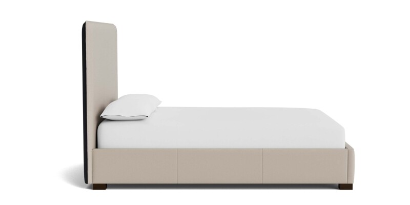Madison Leather Upholstered Platform Bed 2828KP59PLKIT53