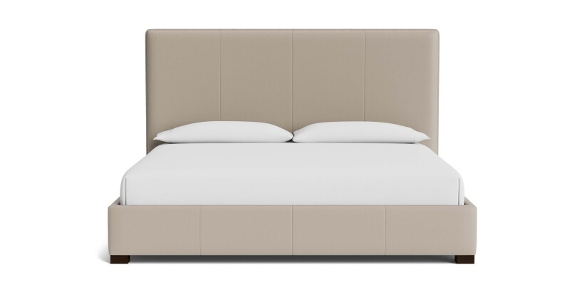 Madison Leather Upholstered Platform Bed 2828KP79LKIT53