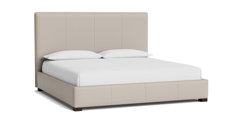 Madison Leather Upholstered Platform Bed 2828KP79PLKIT53