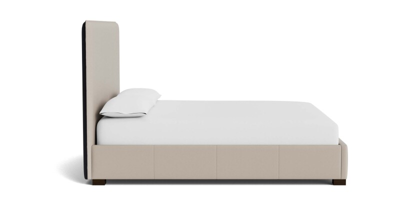 Madison Leather Upholstered Platform Bed 2828KP79PLKIT53