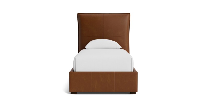 Greer Leather Upholstered Bed 2830K139LKIT54