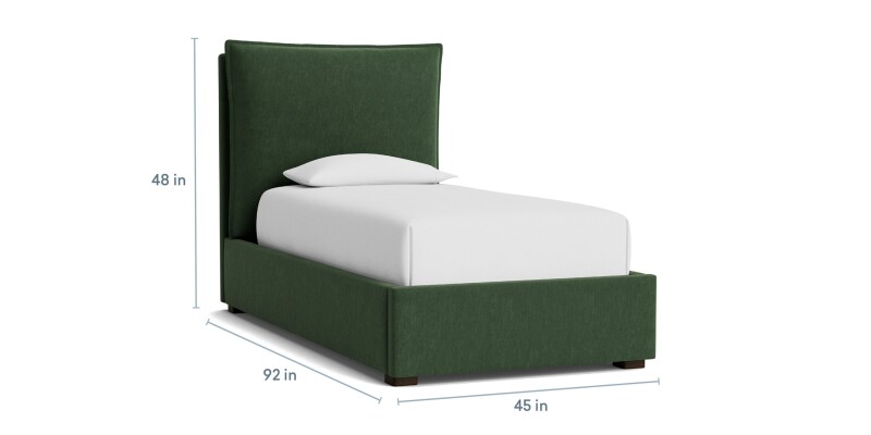 Greer Upholstered Bed 2830K139PKIT35