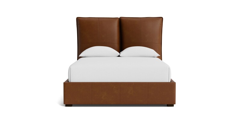 Greer Leather Upholstered Bed 2830K159LKIT55