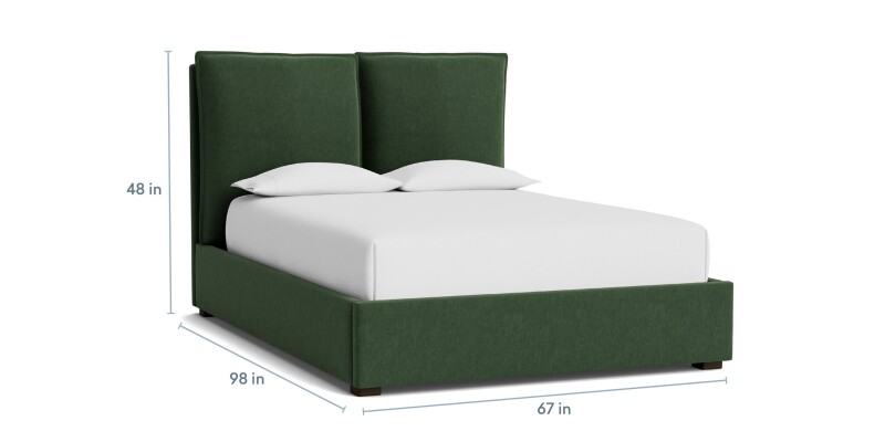 Greer Upholstered Bed 2830K159PKIT31