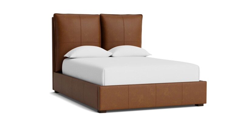 Greer Leather Upholstered Bed 2830K159PLKIT56