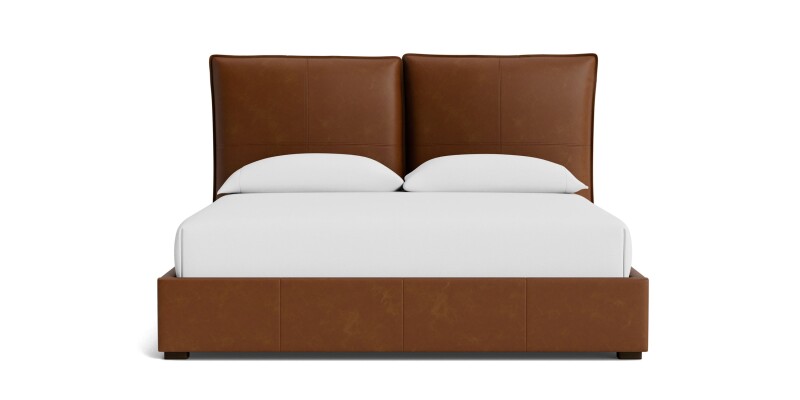 Greer Leather Upholstered Bed 2830K169PLKIT55