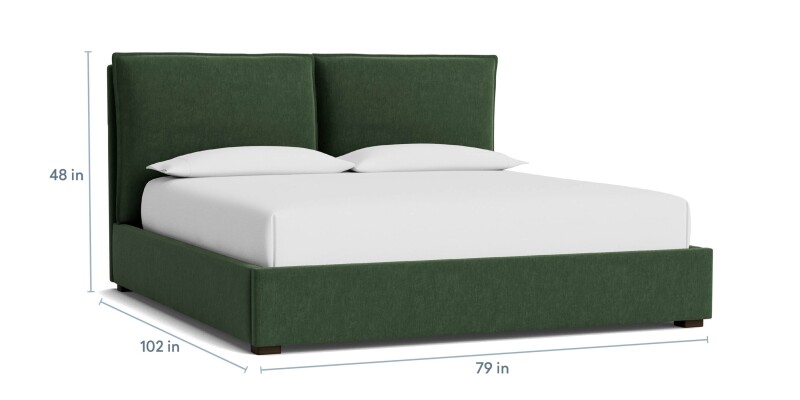 Greer Upholstered Bed 2830K179PKIT28