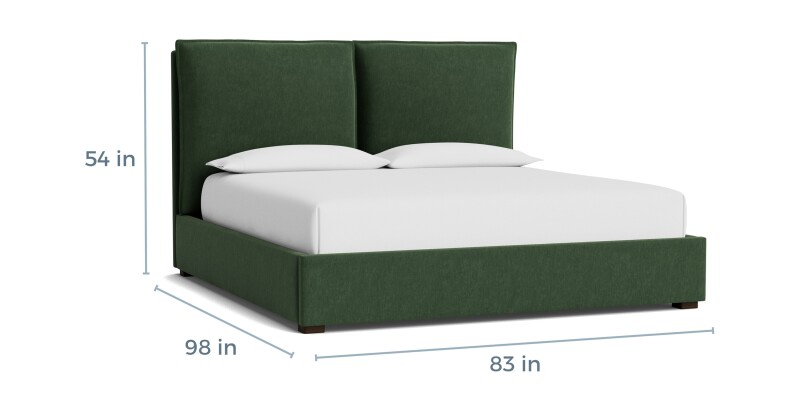 Greer Upholstered Platform Bed 2830KP69KIT21