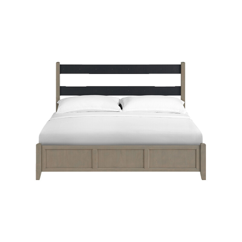 2831 Mckenzie King Upholstered Panel Bed 2831JAV