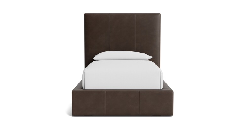 Eden Leather Upholstered Bed 2836K149LKIT60