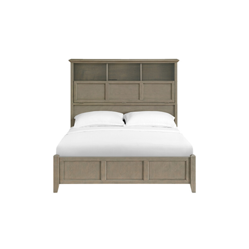 2843 Mckenzie Queen Classic Bookcase Bed 2843PEC